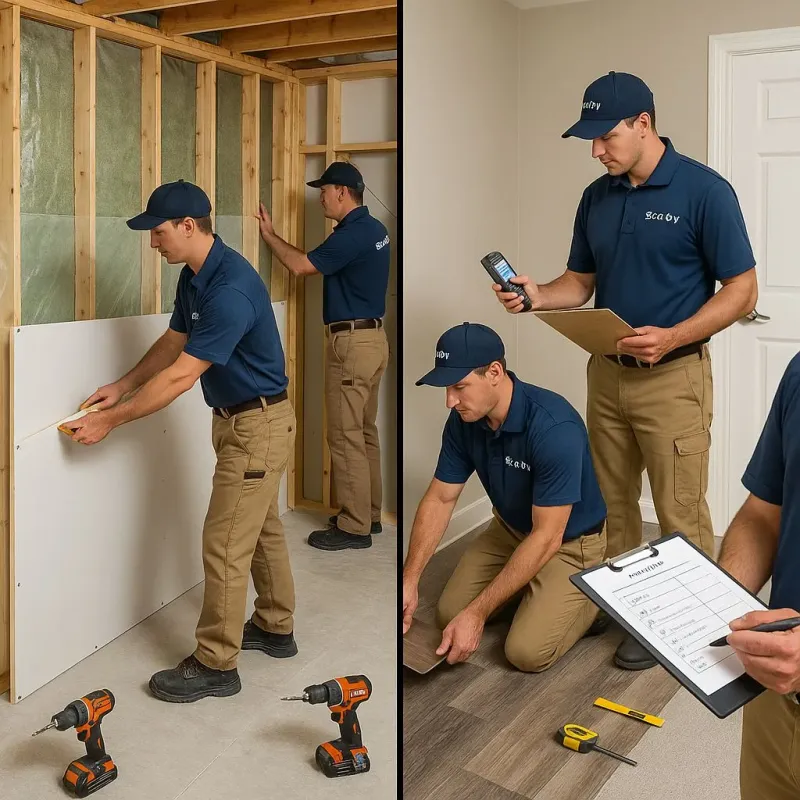 Repairs and Reconstruction process in Walkersville, MD